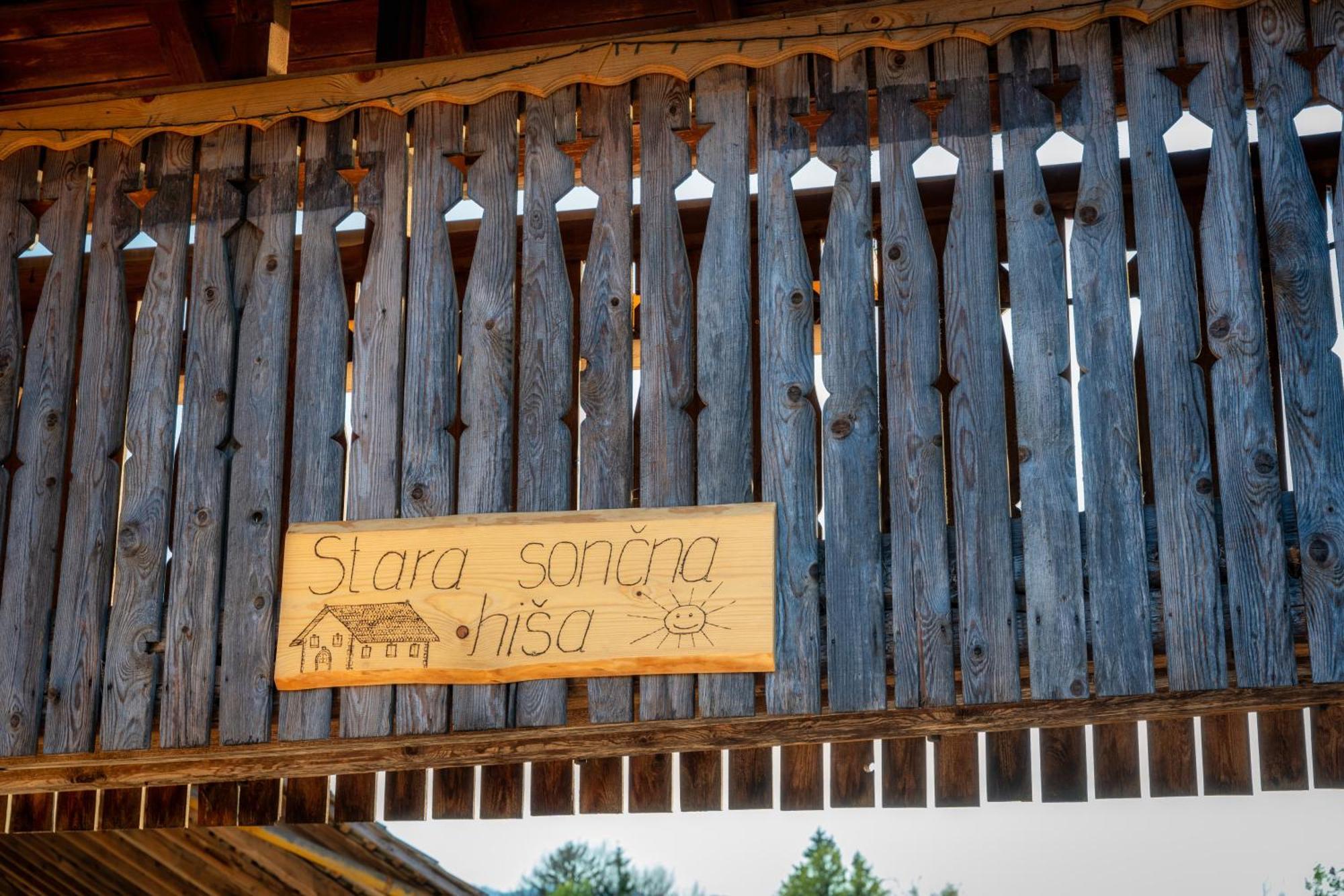 Stara Soncna Hisa Apartman Radovljica Kültér fotó